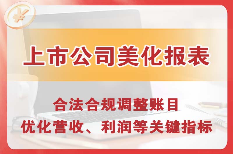 南平上市公司美化报表